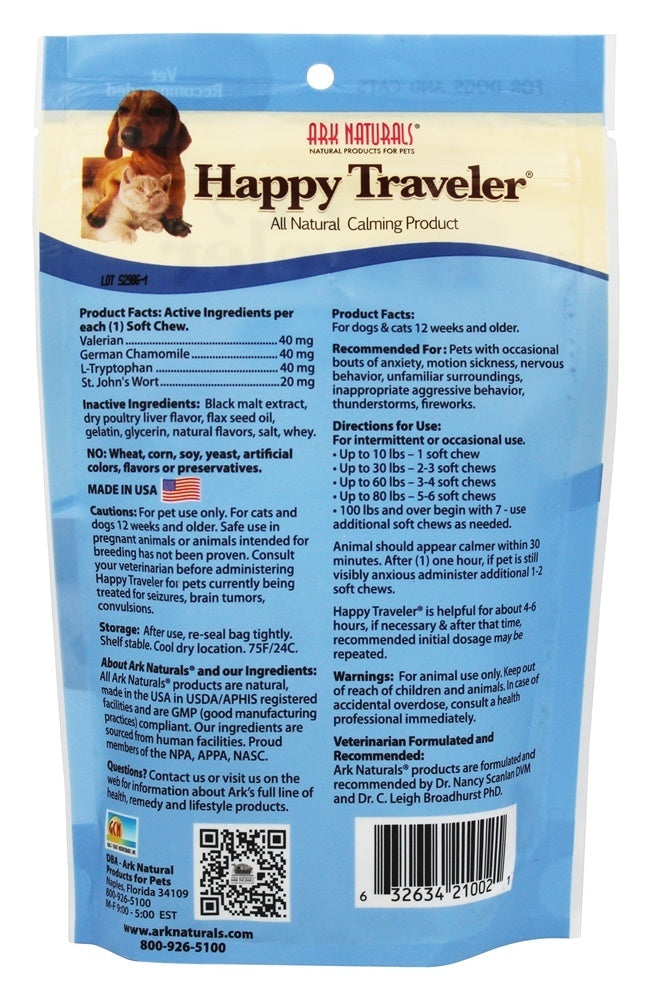 Happy Traveler Soft Dog Chews Zany Zak