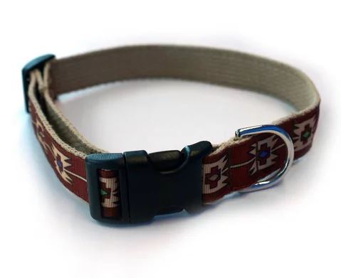 Native American Zia Dog Collar