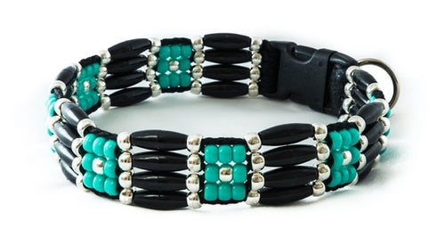 Apache Beaded Dog Collar