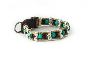 Cinco Beaded Dog Collar