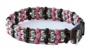 Rachelle Beaded Dog Collar