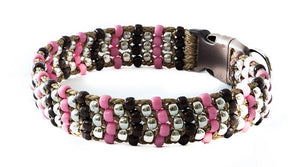 Rachelle Beaded Dog Collar